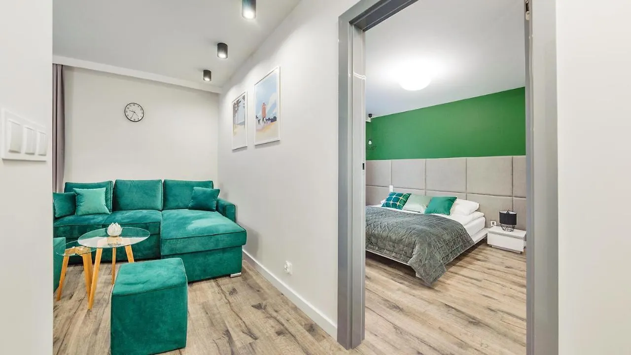 Apartament Z 2 Sypialniami Glamour 35 C -Perlowa Przystan - Holiday City Lägenhet Kołobrzeg