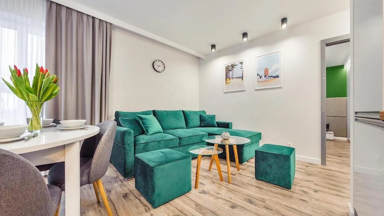 Apartament Apartament z 2 sypialniami Lux Premium Perłowa Przystań - Holiday City Kołobrzeg